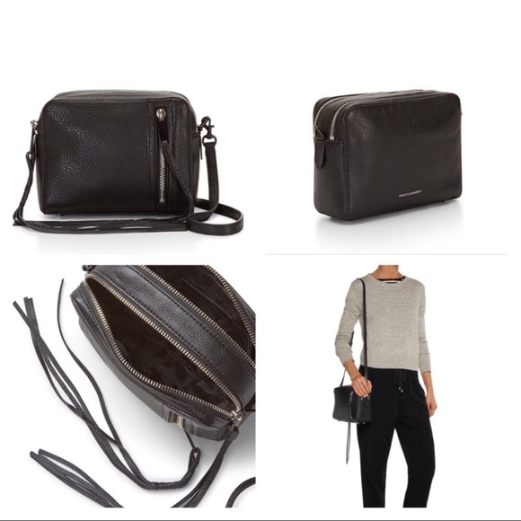 NWT Rebecca Minkoff India Crossbody - Black - Picture 7 of 8